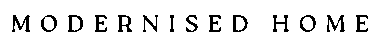 modernised home logo